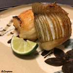 御料理 寺沢 - 水鰈 炭火焼