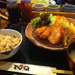 とんかつ とんQ - レディース定食