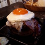 Hamburger Cafe UNICO - UNICOバーガー(1600円)　アップ