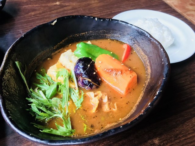 閉店 Hiri Hiri The Sun Premium 西１８丁目 スープカレー 食べログ