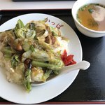 かっぱ食堂 - 【2018.7.9】肉チャーハン¥950