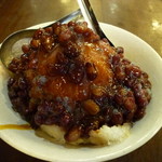 Jonker Dessert 88 - コクのあるグラマラッカの甘味が決め手、紅豆冰（小豆かき氷）RM4.5（126円）