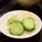 目黒の和食 さとう - 【鯛茶漬け＠税込1,200円】お新香