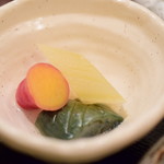 目黒の和食 さとう - 【鯛茶漬け＠税込1,200円】漬物