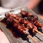 こめの家 - うなぎ肝串（1本）@350円