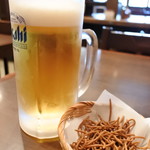 そじ坊 - 生ビール（520円）