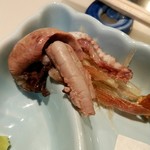 うなぎ 魚政 - うな肝　エイリアンみたい！