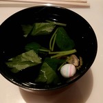 うなぎ 魚政 - 肝吸い