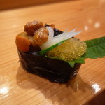 天寿し - ☆ウニ＆イカ＆とびっこちゃん☆