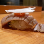 天寿し - ☆漬けの炙りは独特の香りが☆