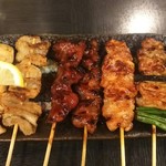 焼とり居酒屋 まるよし - 焼き鳥盛り合わせ