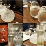 鳥田中 - 日本酒各種。