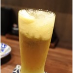 鳥田中 - 酎ハイ（金宮ハイボール）　380円