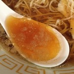UMAMI SOUP Noodles 虹ソラ - イカの旨味と味醂とザラメの甘味が特に印象的
