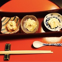 東京 芝 とうふ屋うかい - 湯葉食べ比べ
