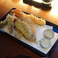 おたる政寿司 ぜん庵 - 天婦羅の盛り合わせ(1,280円)