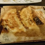 酉や 喜兵衛 - 鶏餃子。さっぱりジューシー！