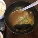 ラーメン 創作麺処 めん坊 - ミニラーメン