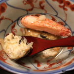 御料理 寺沢 - 毛蟹の身がたっぷり使われた飛龍頭