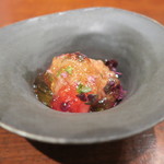 傳 - 30年7月　西瓜、ルバーブ、アマレットジュレ