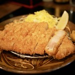 Okinawa Tonkatsu Shokudou Shimabutaya - ■琉美豚 ロースカツ 1300円