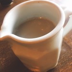 手打そば くりはら - 蕎麦湯