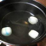 うな富 - お子様用のお吸い物