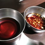 焼肉ホルモンくろおび - ２種類のタレ