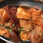 焼肉ホルモンくろおび - ホルモン盛り合わせ