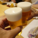 すし処 睦月 - 生ビール