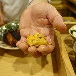 すし処 睦月 - 雲丹(佐賀唐津漁師直送)