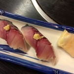 海鮮料理 吾作どん  - H.30.6.2.昼 きずしにぎり 480円税別