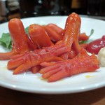 笑菜酒家 みや美 - 赤ウインナー