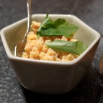 ふぐ屋とら乃介 - 活け鱧子の卵とじ