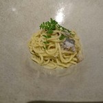 Osteria YOSHIE - 鮎と青南蛮のパスタ