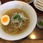塩ホルモン 炭楽 - 冷麺