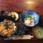 網もと - 生うに丼＋お刺身