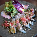 ビストロ椿 - 甘鯛の炙りカルパッチョ