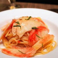 ダルマット 六本木ヒルズ店 - 桃の冷製パスタ