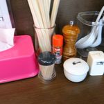 ラーメン 木曜日 - テーブルセット