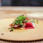 長谷川 稔 - 金目鯛、ナス、モッツァレラ