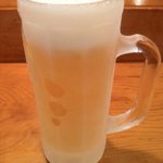 居食亭くいどころ - カチカチのビール、冷たさ長持ち！！