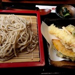 富田茶屋 - 天ぷらもり蕎麦