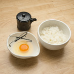 Kyoto red egg egg-cooked rice