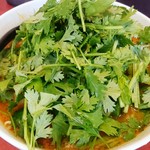 柳家　 - パクチーキムチ納豆ラーメン