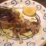 ズッペリア オステリア ピティリアーノ - 2018年6月訪問時、スミイカの炭火焼き