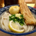 梅田 釜たけうどん - 