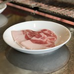 立ち食い焼肉ホルモン やす - 美濃ヘルシーポーク 豚ロース