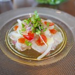 トラットリアバッツァ - 本日のカルパッチョ