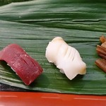 日乃出寿し - 北陸水揚げのマグロとバイ貝